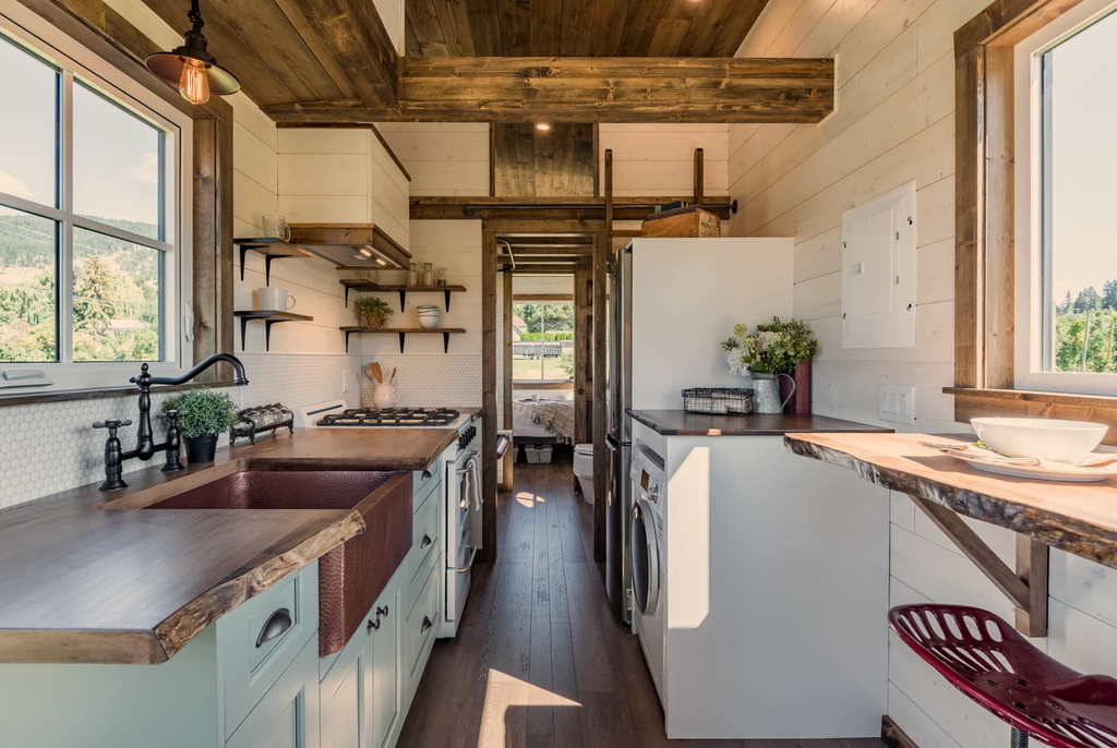 28' "Hummingbird" Tiny House on Wheels by Summit Tiny Homes