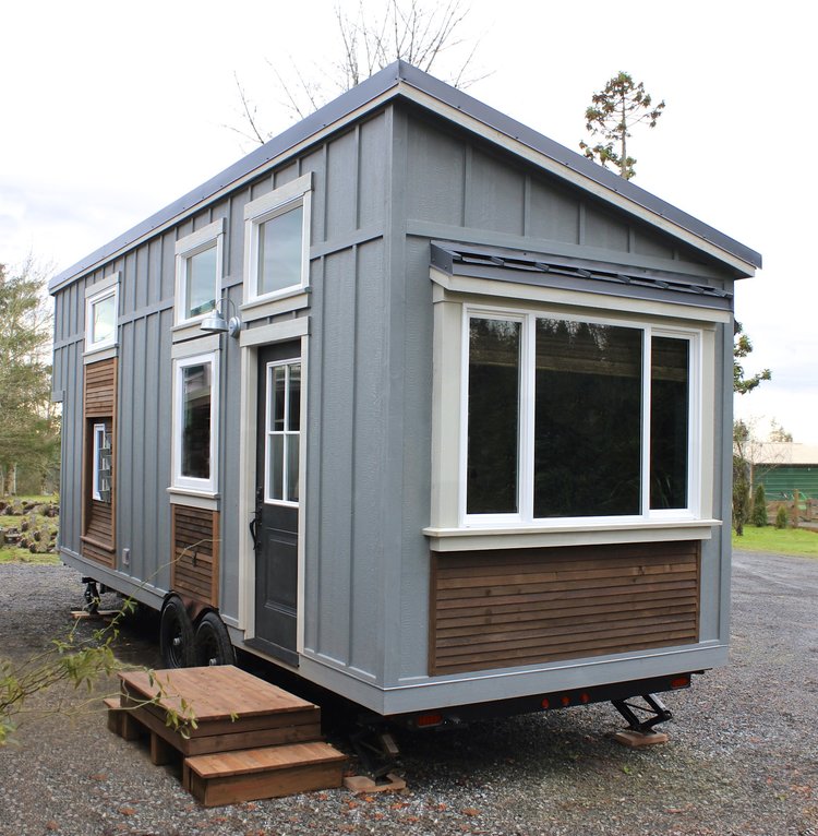 Urban Craftsman tiny house on wheels by Handcrafted Movement 