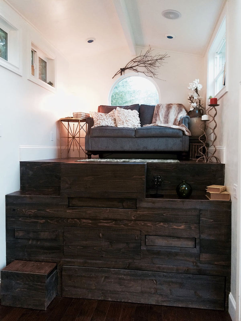 Vintage Glam Tiny House on Wheels by Tiny Heirloom