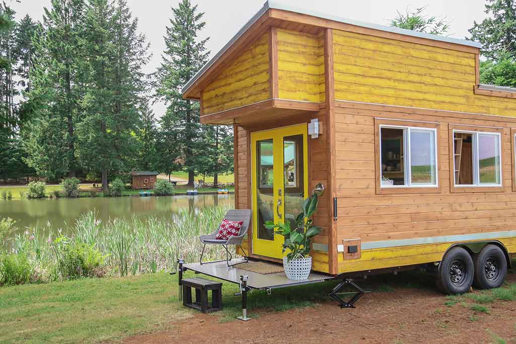 The Colorful "Beachy Bohemian" Tiny House by Tiny Heirloom