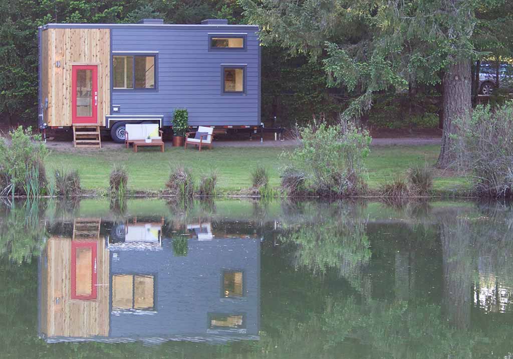 Tiny Home and Garden tiny house on wheels by Tiny Heirloom in Portland, Oregon