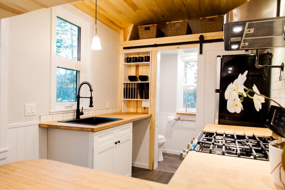 24’ “Aspen” Tiny House on Wheels by Borealis Tiny Homes