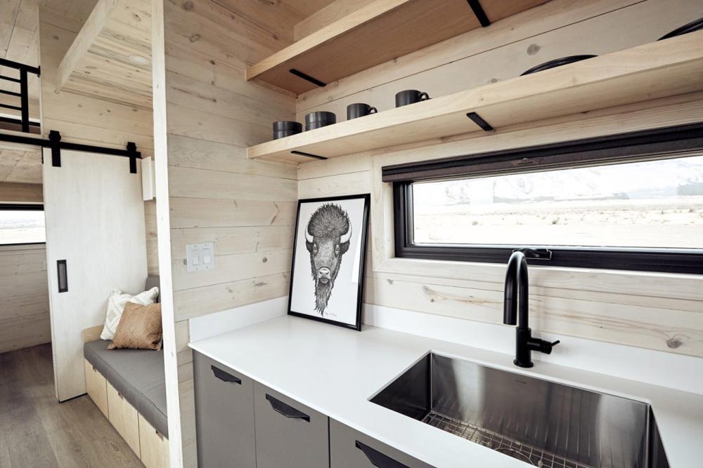 30’ “Drake” Debut Tiny House on Wheels by Colorado-based Land Ark