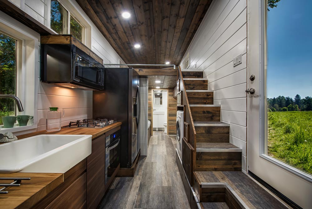 30' "Grizzly" Tiny House on Wheels by Backcountry Tiny Homes
