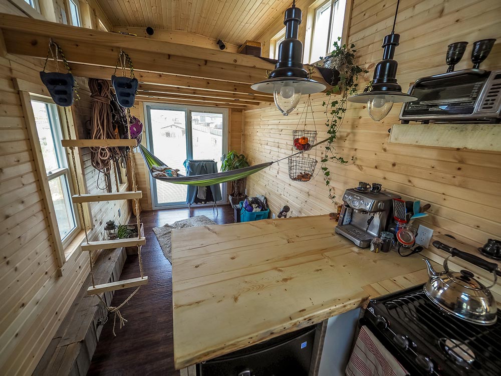 37' "Raven" Tiny House on Wheels by Blackbird Tiny Homes