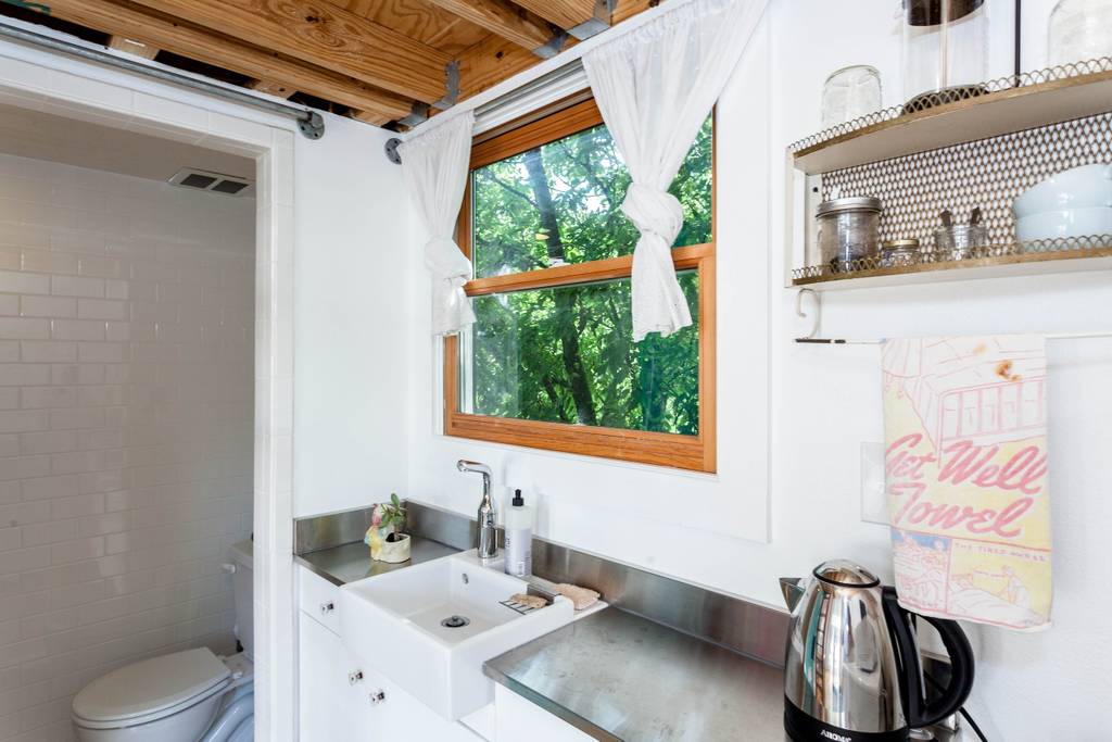 Lofted Tiny House in Austin, Texas for rent on Airbnb