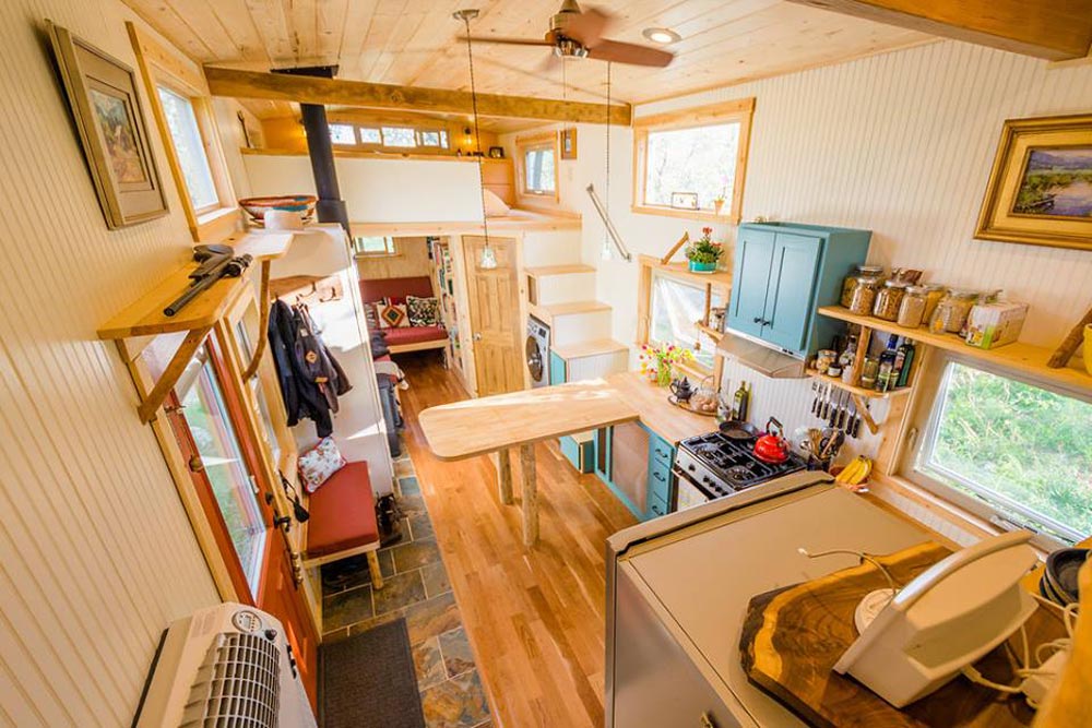 Eric and Oliver's 10' x 33' Tiny House by MitchCraft Tiny Homes