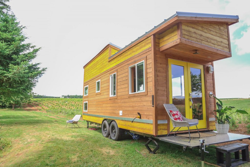 The Colorful "Beachy Bohemian" Tiny House by Tiny Heirloom