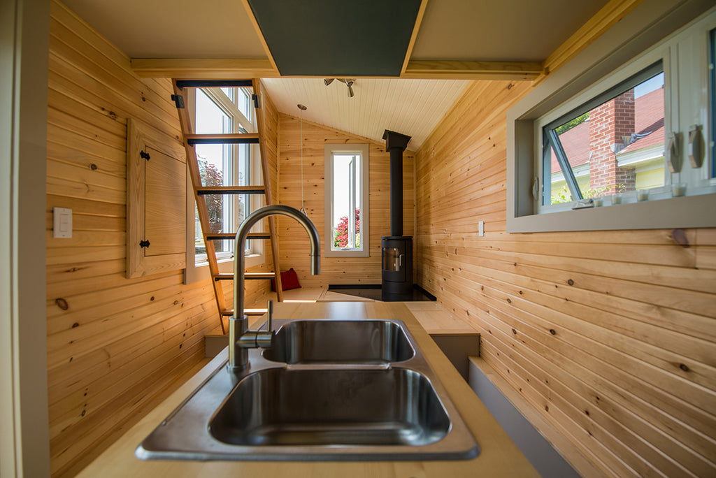 20’ “Harmony House” Tiny House on Wheels by Full Moon Tiny Shelters