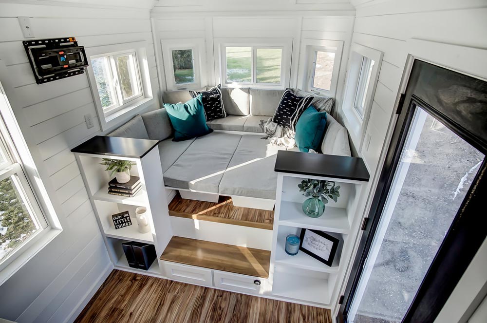 24’ “Braxton” Tiny House on Wheels by Modern Tiny Living