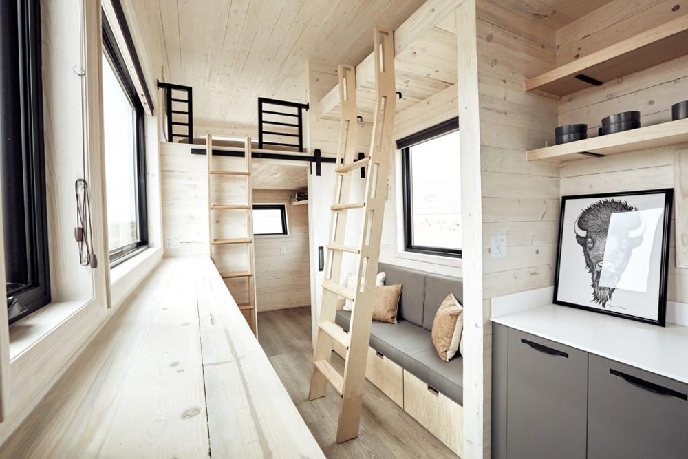 30’ “Drake” Debut Tiny House on Wheels by Colorado-based Land Ark