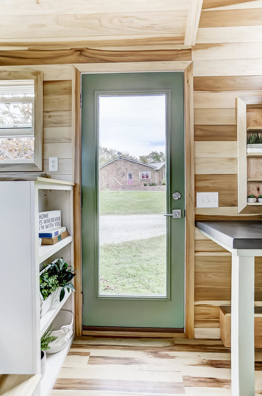 20’ “Point” Tiny House on Wheels by Modern Tiny Living