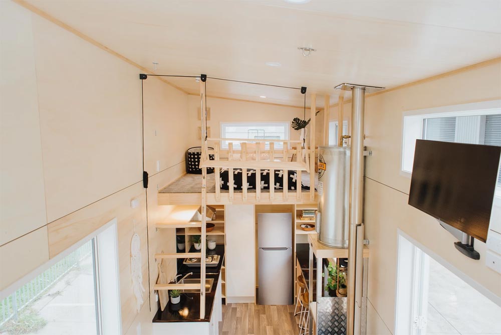 26.25' "Kahurangi Koinga" Off-Grid Tiny House on Wheels by BuildTiny