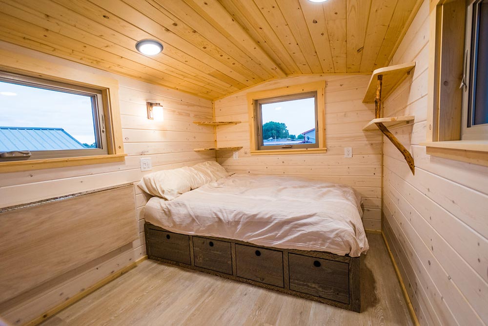 37’ Custom Tiny House on Wheels by MitchCraft Tiny Homes