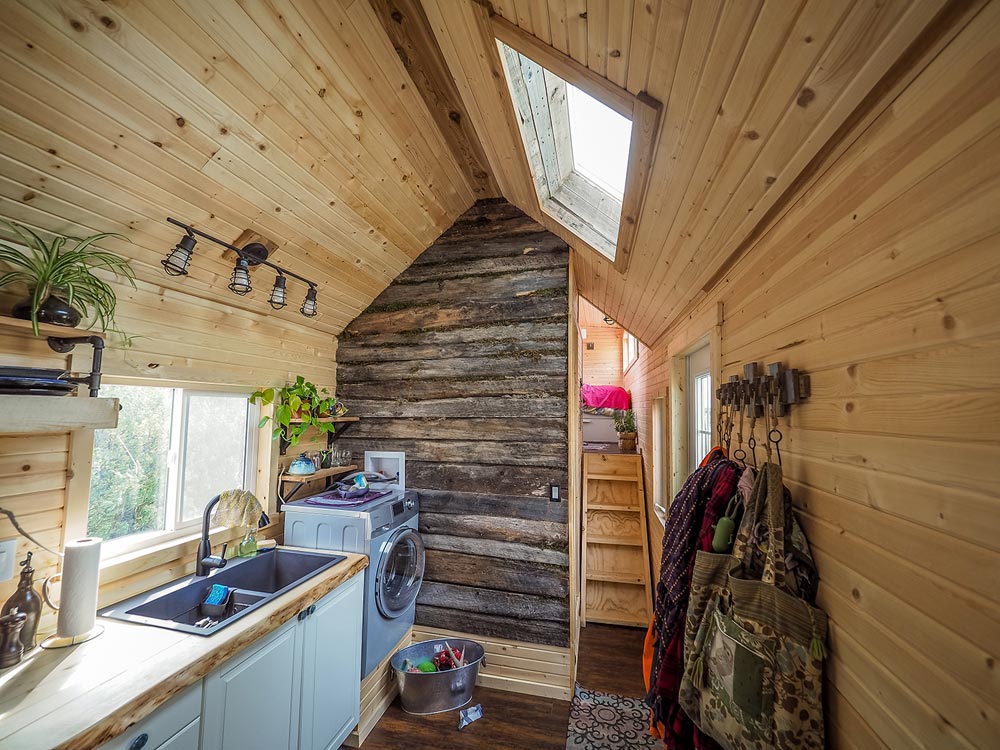 37' "Raven" Tiny House on Wheels by Blackbird Tiny Homes