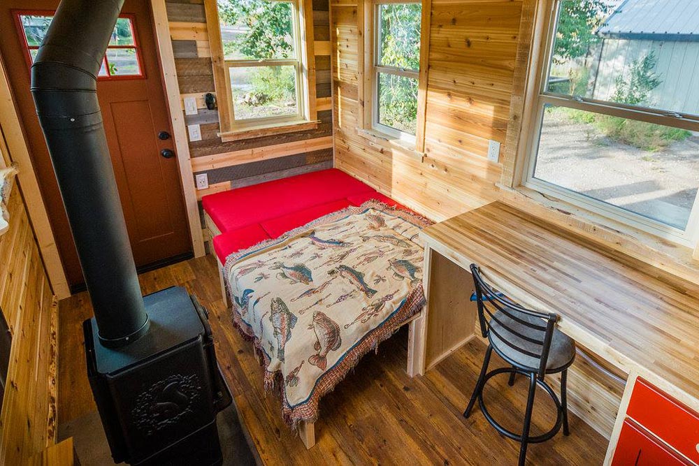 Davis's Tiny House on Wheels by Mitchcraft Tiny Homes in Fort Collins, Colorado