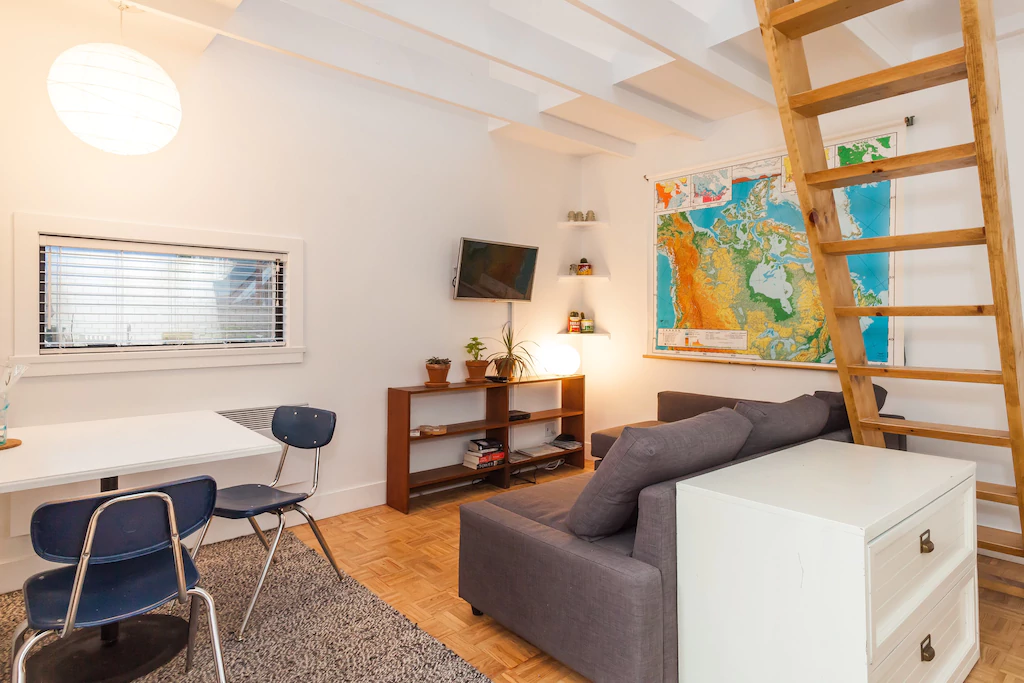 East Vancouver Tiny House Loft for rent on Airbnb