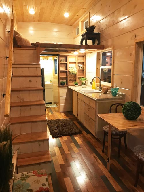 The “California Red”—A 26’ Tiny House on Wheels by Incredible Tiny Homes