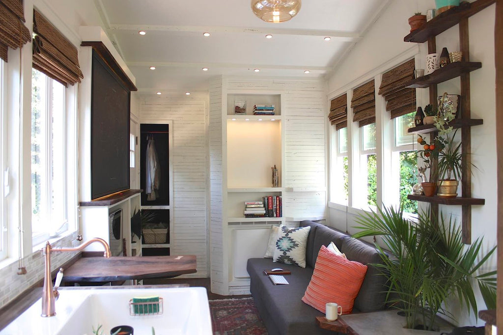 250-sqft "Artisan Retreat" Farmhouse-Style Tiny House by Handcrafted Movement