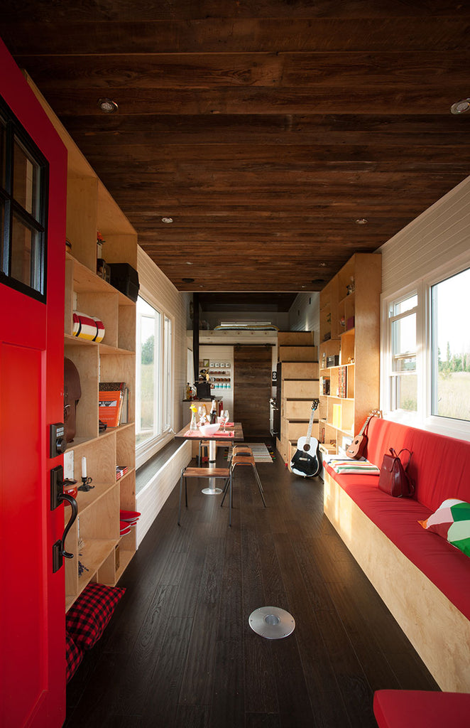 340-sqft Off-Grid “Greenmoxie” Tiny House on Wheels