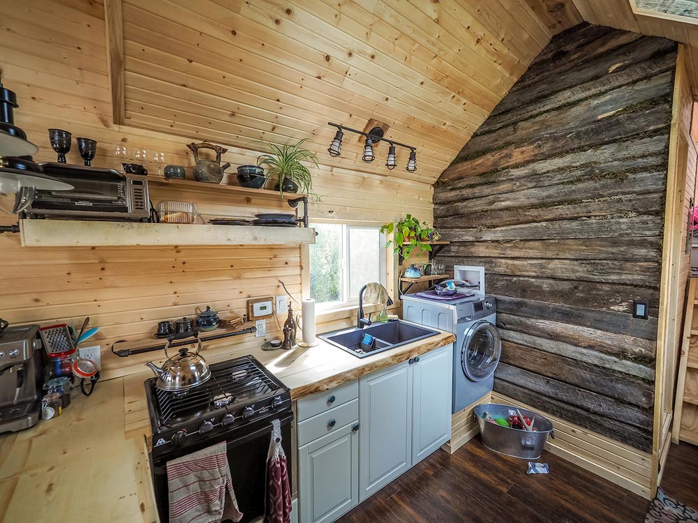 37' "Raven" Tiny House on Wheels by Blackbird Tiny Homes