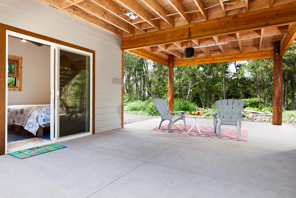 760 sq ft Hawaiian Cottage Kailua Kona - Patio 2