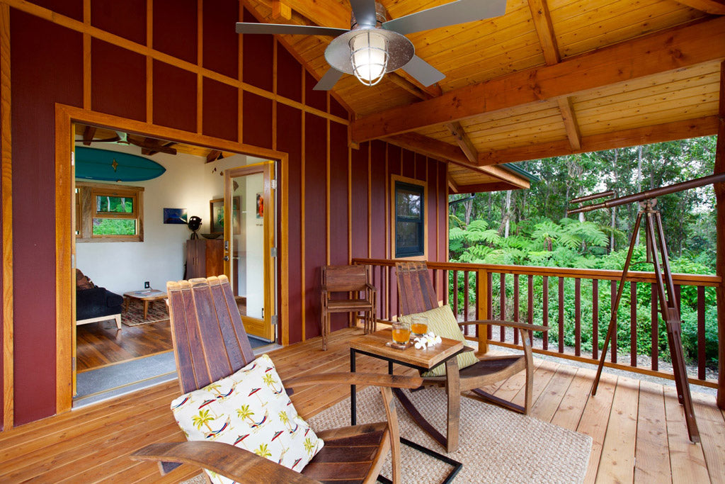 760 sq ft Hawaiian Cottage Kailua Kona - Porch 1
