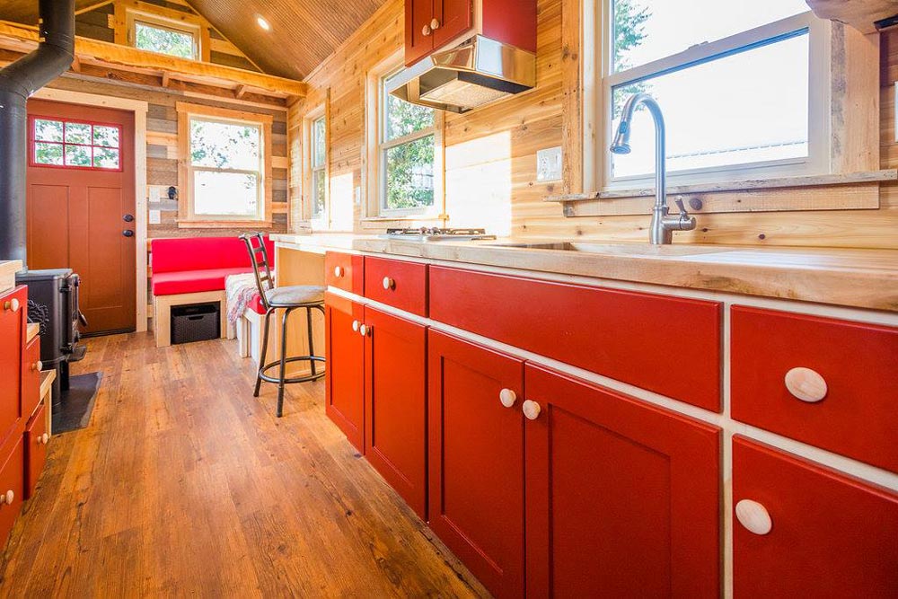 Davis's Tiny House on Wheels by Mitchcraft Tiny Homes in Fort Collins, Colorado