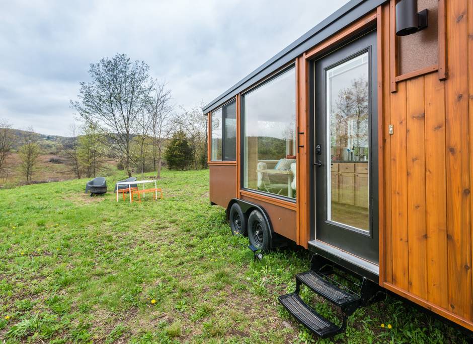 Glass Tiny House - A Hudson Valley Tiny Home Escape on Airbnb