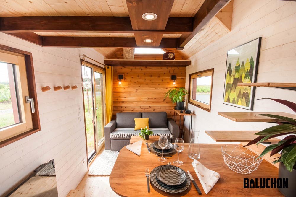 20’ “Pampille” Tiny Home on Wheels by Tiny House Baluchon