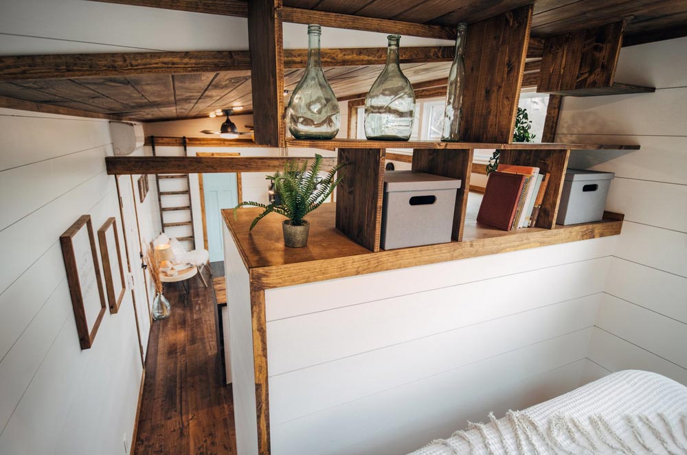 32’ “Lupine” Gooseneck Tiny House on Wheels by Wind River Tiny Homes