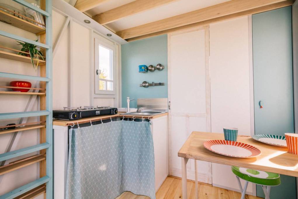 71 sqft Cahute Tiny House on Wheels in France