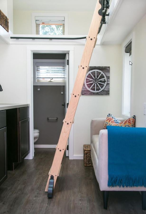 100 sqft Centipede Tiny House on Wheels by Utopian Villas