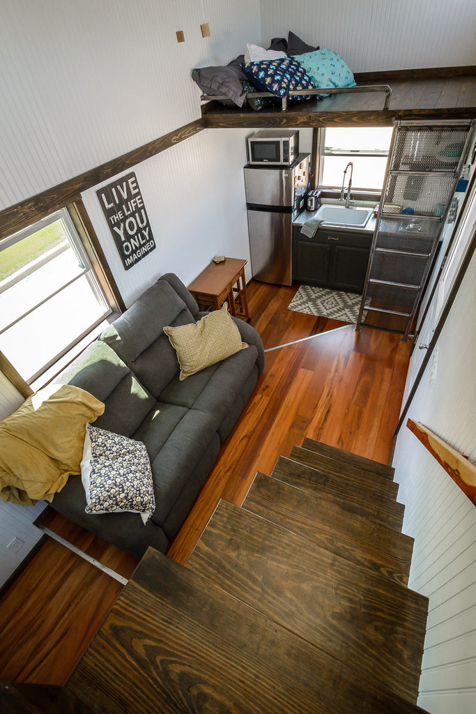 The 26’ “Triton” Tiny House on Wheels by Wind River Tiny Homes