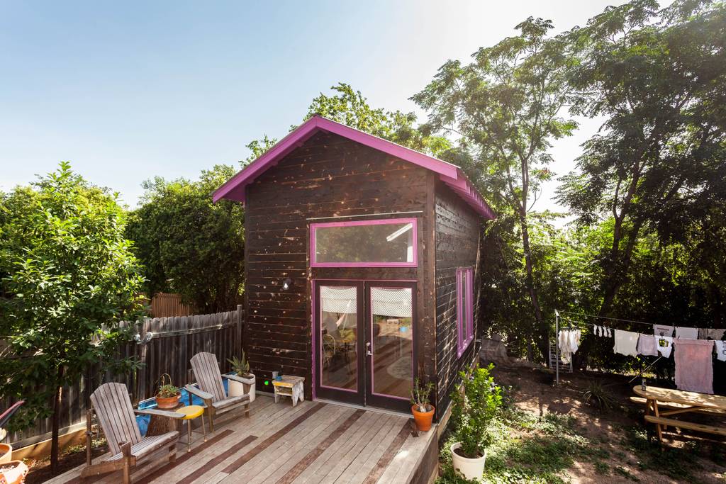 Lofted Tiny House in Austin, Texas for rent on Airbnb