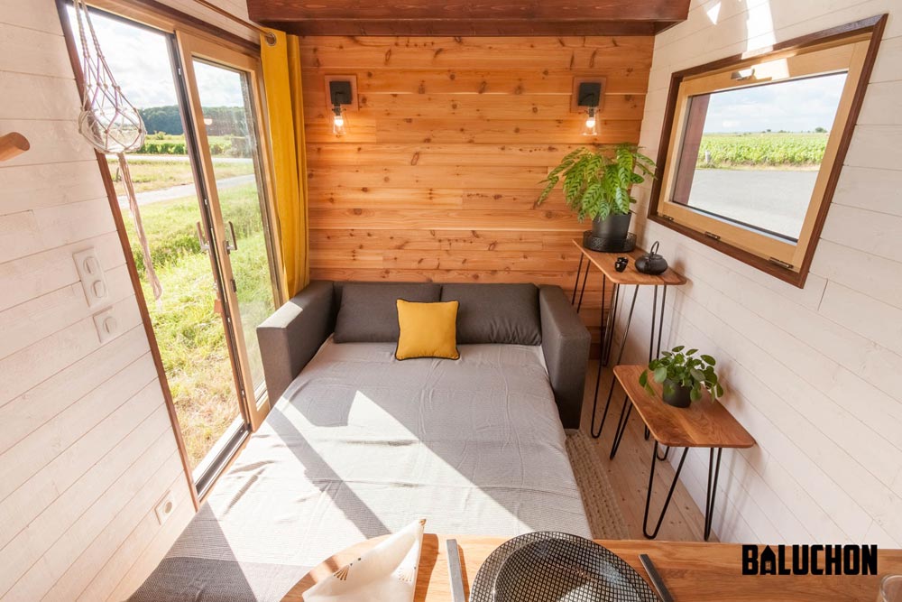 20’ “Pampille” Tiny Home on Wheels by Tiny House Baluchon