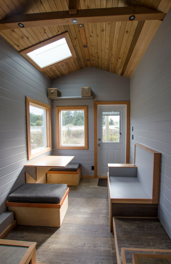 24’ “Blue Heron” Tiny House on Wheels by Rewild Homes