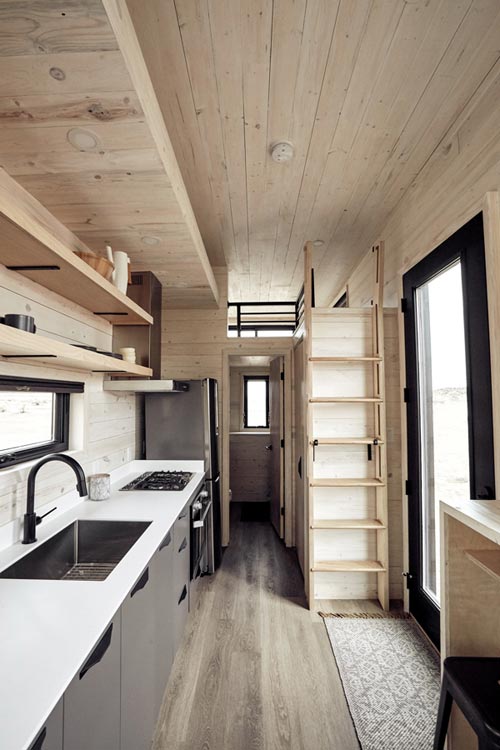 30’ “Drake” Debut Tiny House on Wheels by Colorado-based Land Ark