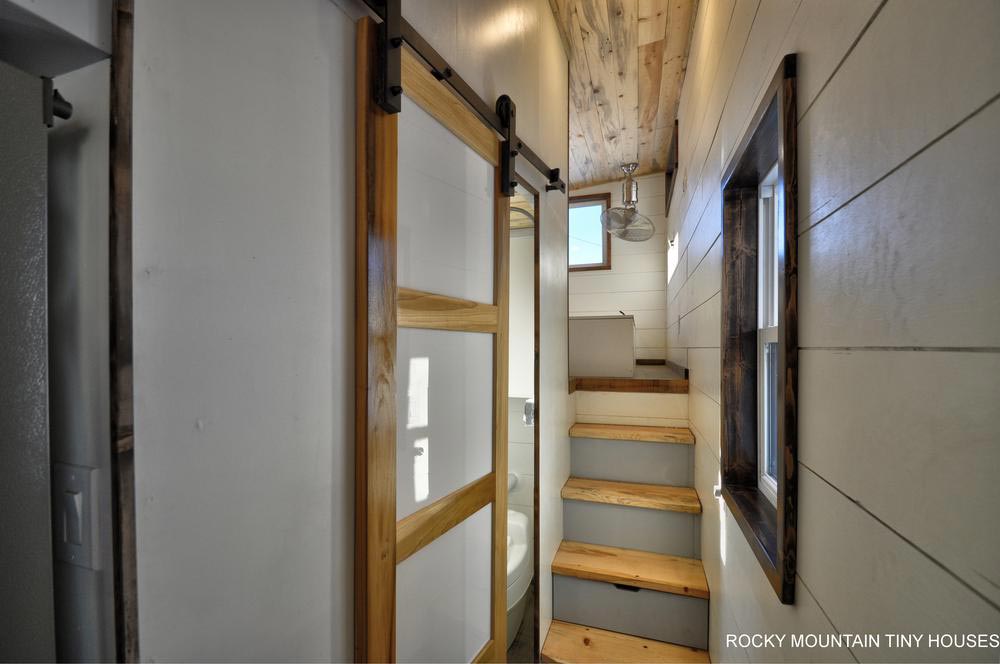 31’ “Infinitely Stoked” Gooseneck Tiny Home on Wheels by Rocky Mountain Tiny Houses