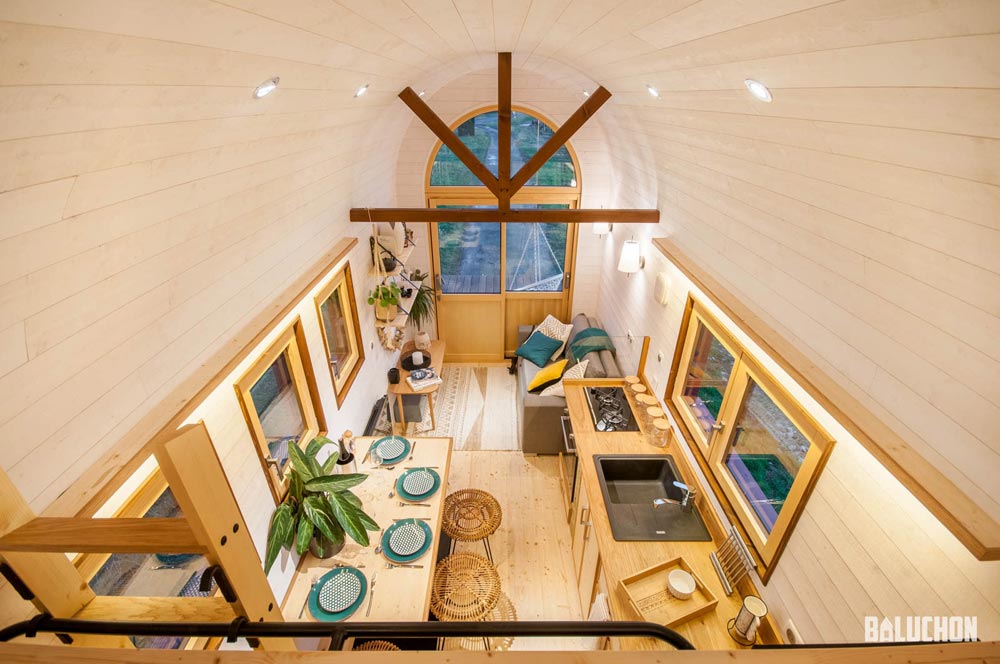 6m “Flamenco” Tiny Home on Wheels by Tiny House Baluchon