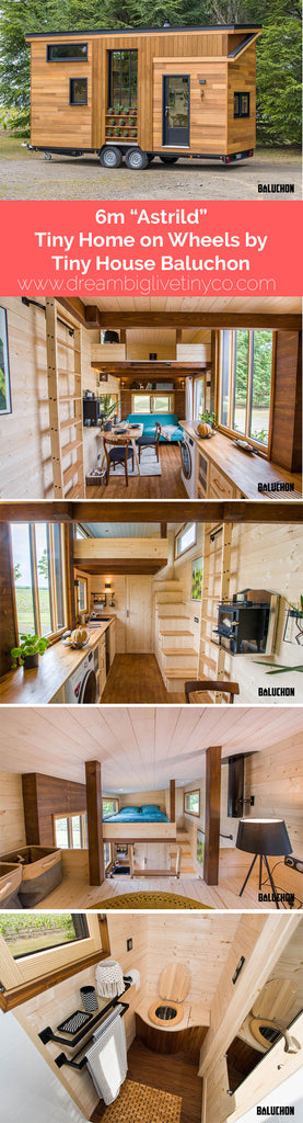 6m "Astrild" Tiny Home on Wheels by Tiny House Baluchon