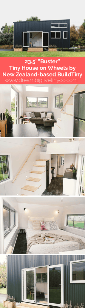 23.5' "Buster" Tiny House on Wheels by New Zealand-based BuildTiny