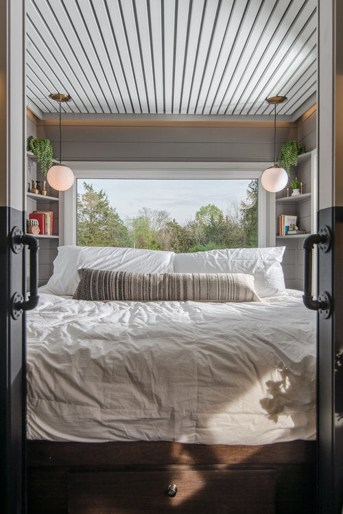 Escher Tiny House on Wheels by New Frontier Tiny Homes - Bedroom