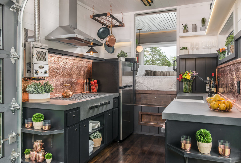 Escher Tiny House on Wheels by New Frontier Tiny Homes - Kitchen