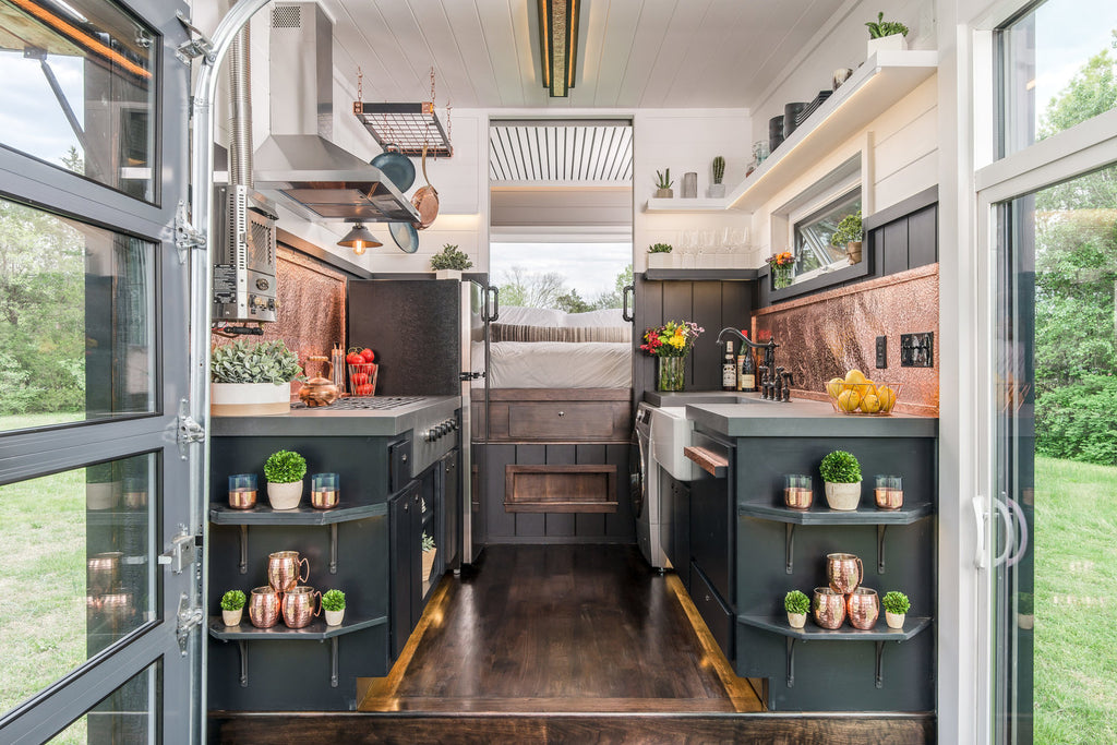 Escher Tiny House on Wheels by New Frontier Tiny Homes - Kitchen