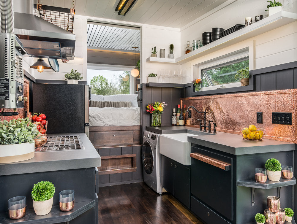 Escher Tiny House on Wheels by New Frontier Tiny Homes - Kitchen