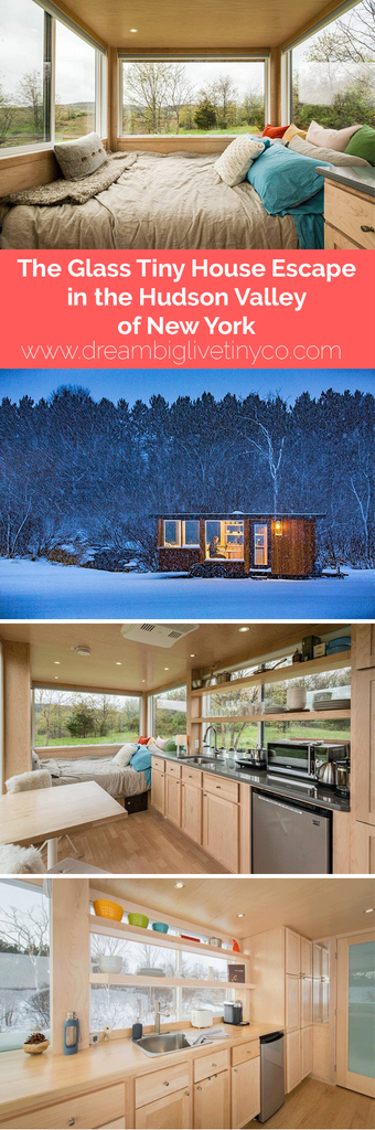 The Glass Tiny House Escape in the Hudson Valley of New York