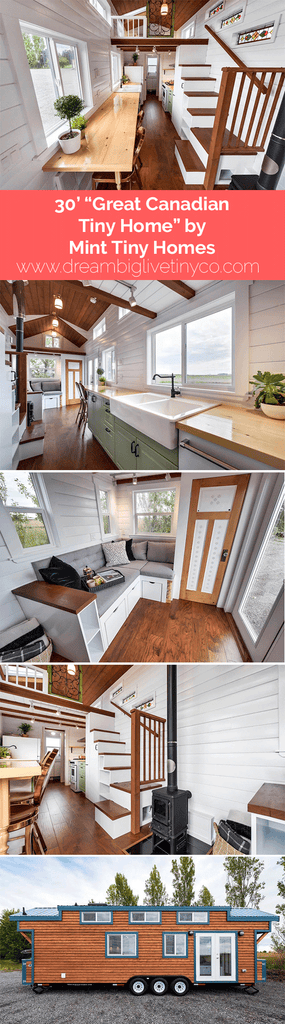30' "Great Canadian Tiny Home" by Mint Tiny homes