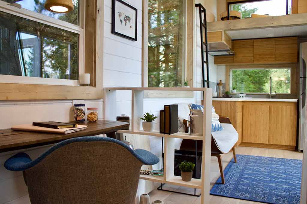 Live Work Tiny Home by Tiny Heirloom - Interior