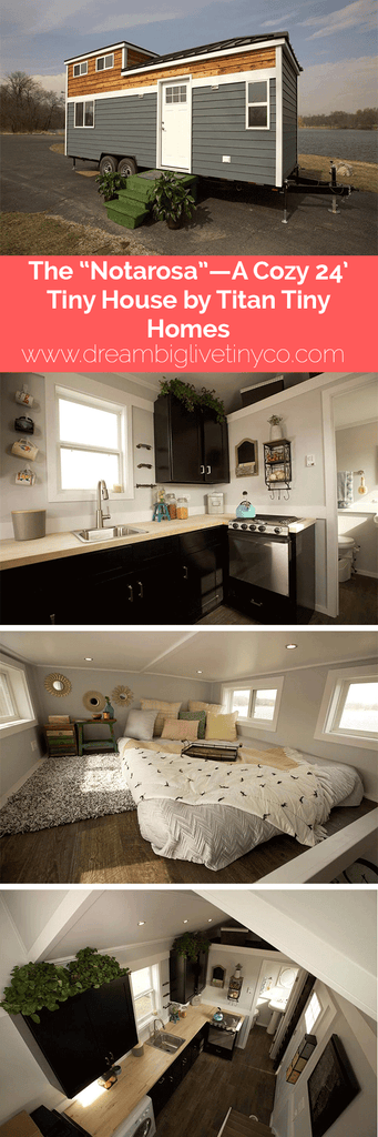 The “Notarosa”—A Cozy 24’ Tiny House by Titan Tiny Homes